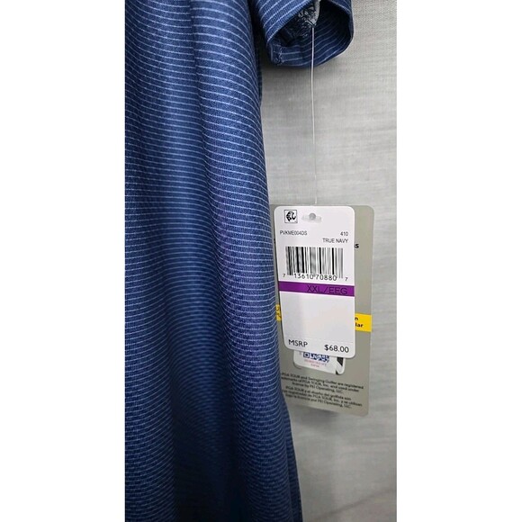 NWT PGA Tour Pro Series Stretch Polo Shirt Sz XXL True Navy - Picture 9 of 9